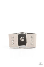 Load image into Gallery viewer, White Leather Bracelet
