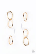Load image into Gallery viewer, Gold Link Earrings

