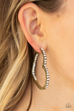 Load image into Gallery viewer, Heart Hoops
